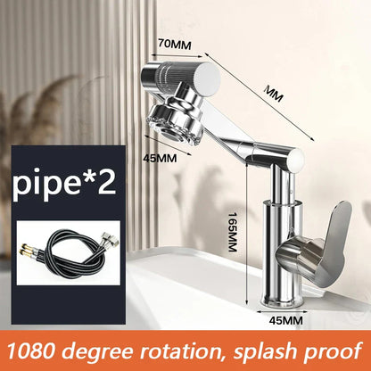 Stylish Temperature Control Bathroom Sink Faucet - Befez