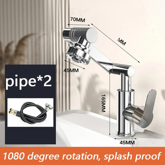 Stylish Temperature Control Bathroom Sink Faucet - Befez