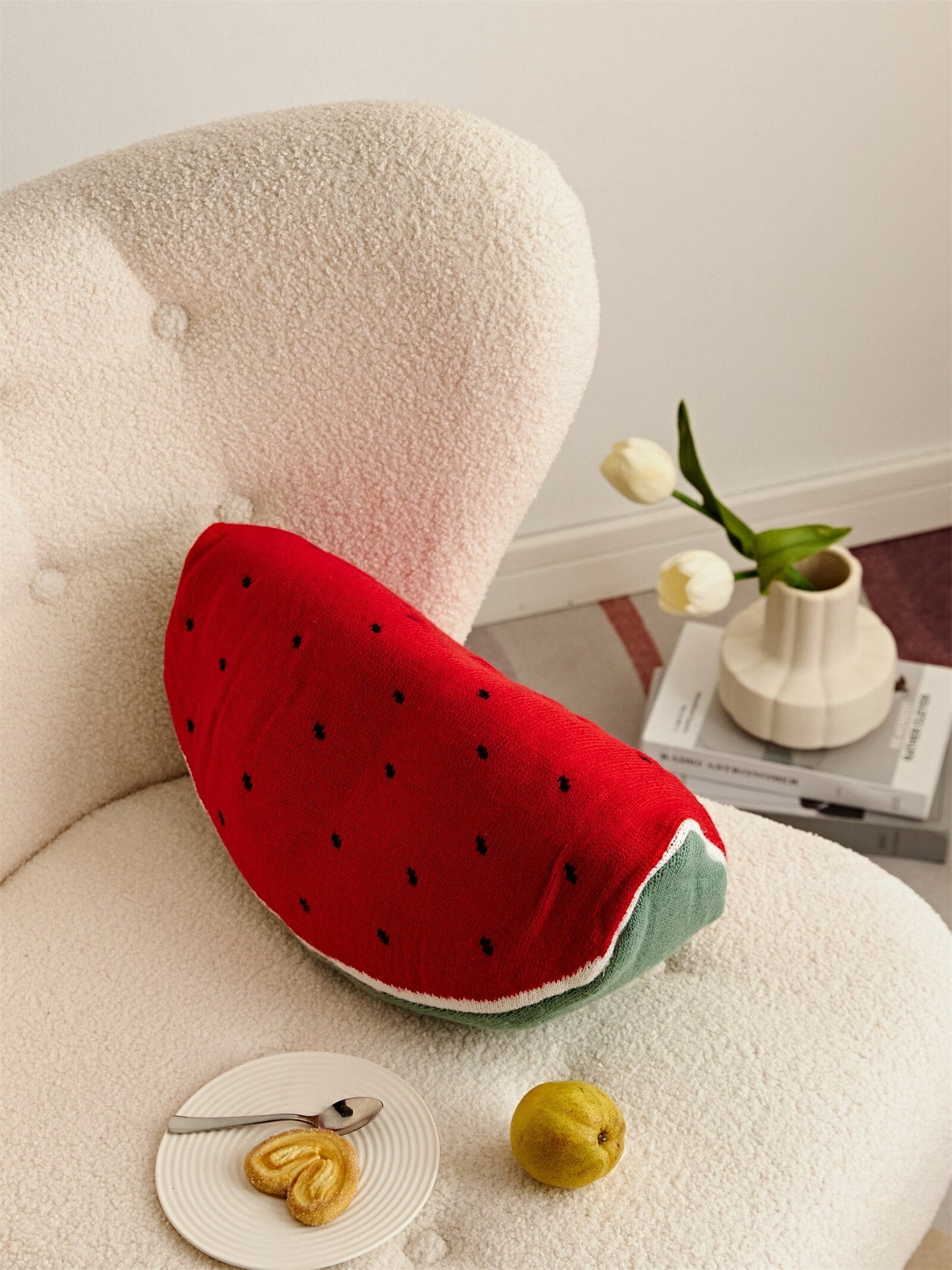 Colorful Fruit Pattern Soft Cushions