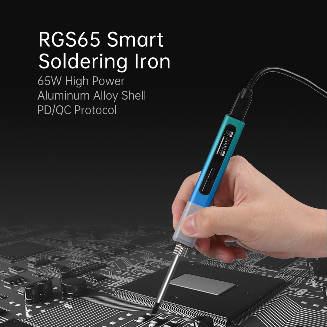 Compact Easy Use Automatic Soldering Iron Tool