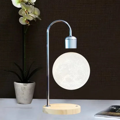 Floating LED Night Lamp with Wireless Charger