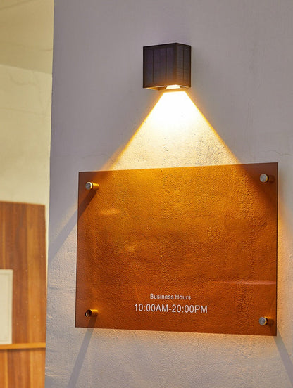 Outdoor Solar Powered Wall Light