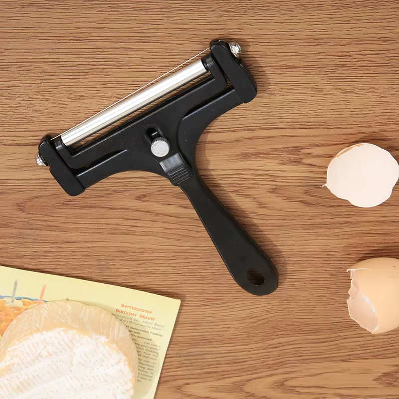 Professional Stainless Cheese Cutter with Adjustable Slice Thickness