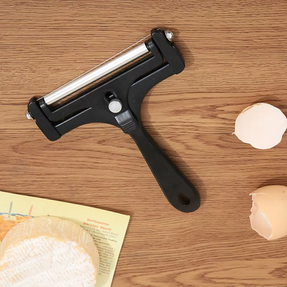 Professional Stainless Cheese Cutter with Adjustable Slice Thickness