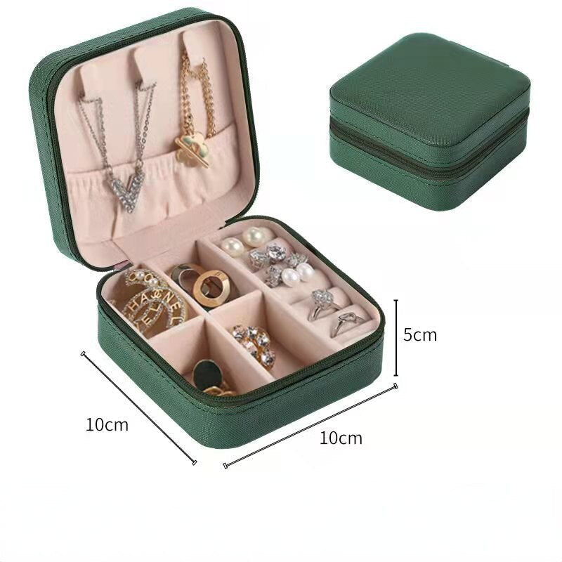 Compact Travel Jewelry Storage Case