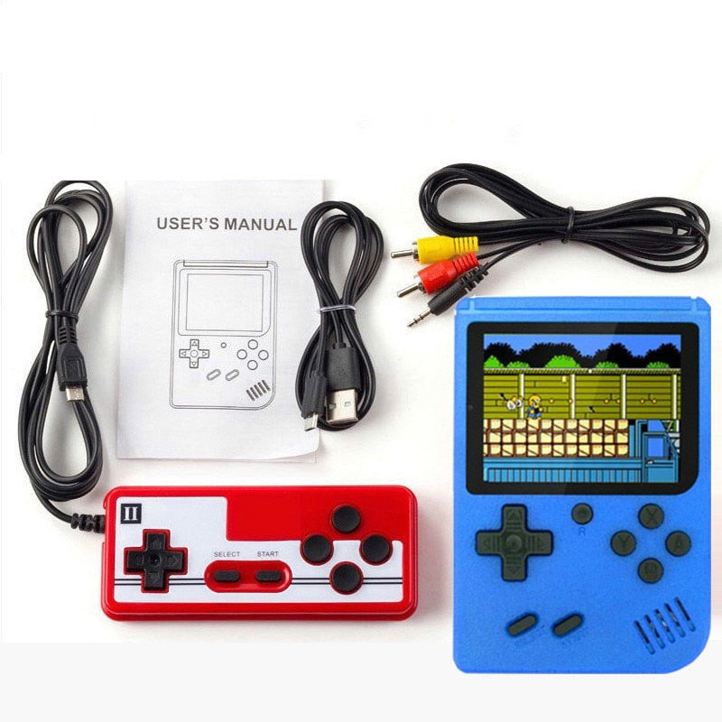 Classic Portable Gaming Console with 400 Built-In Games