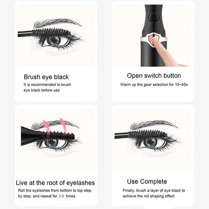 Easy to Use Heated Eyelash Curler Tool
