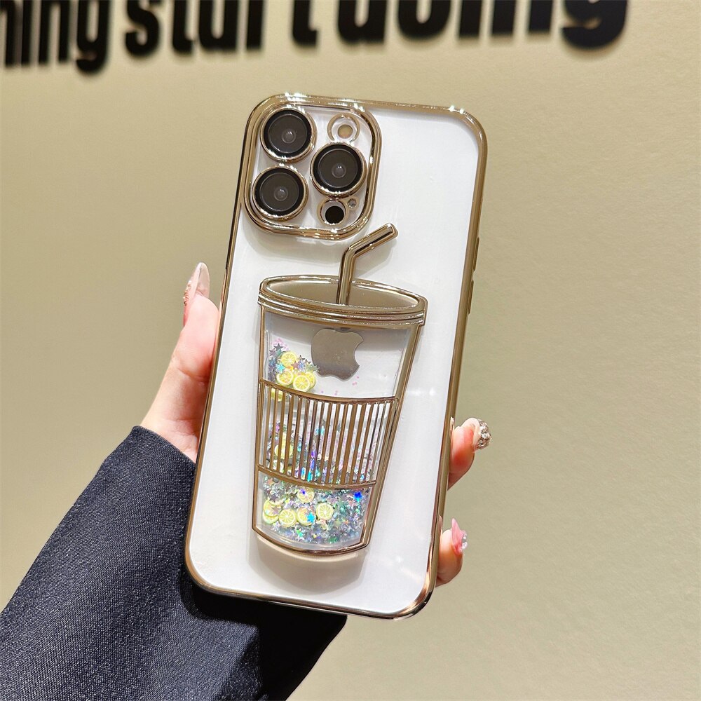 Sparkly Star Phone Case for iPhone