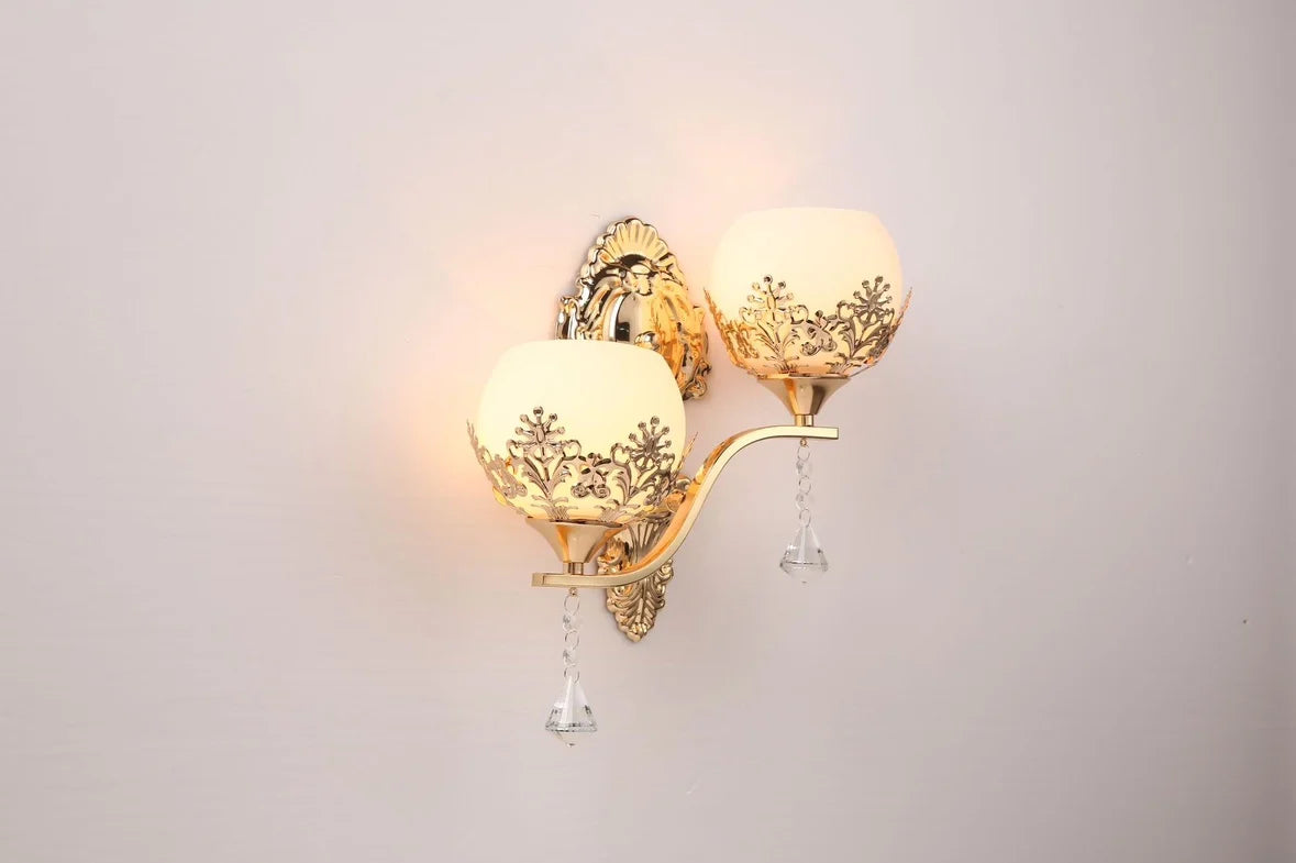 Warm Gold LED Ambient Wall Light - Befez