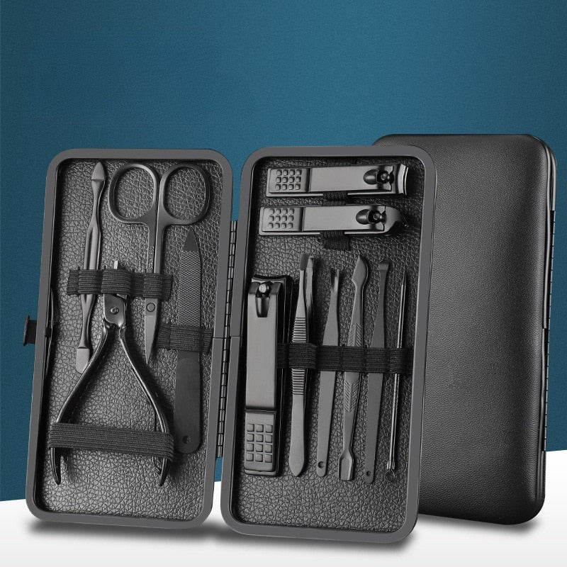 Premium Stainless Steel Nail Care Kit - Befez