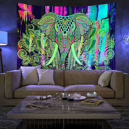 Vibrant Colorful Wall Hanging Tapestry