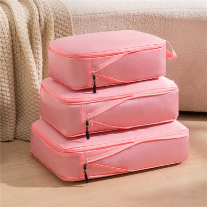 Compact Travel Bag Organizer Set 3-in-1 Waterproof