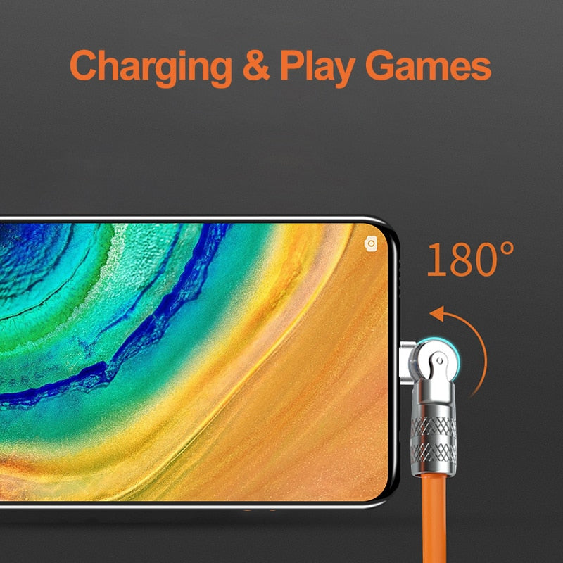 Befez | Quick Charge Phone Rotating USB Cable