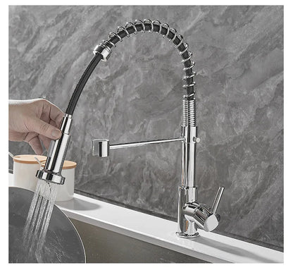 Contemporary Kitchen Faucet with Sleek Design