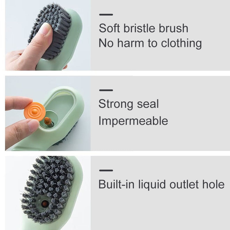 Easy Clean Shoe Brush Scrubber