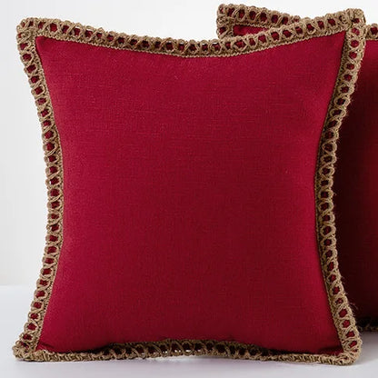 Vibrant Decorative Pillow in Classic Design