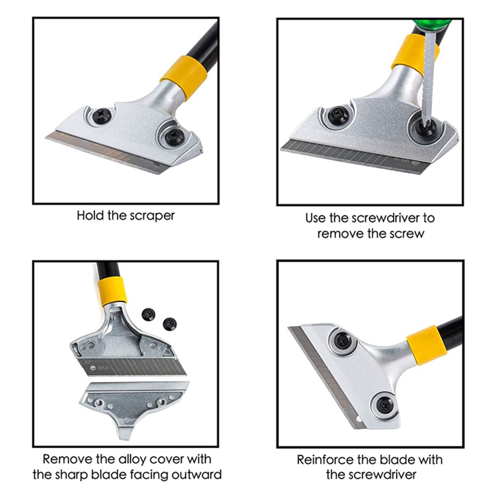 Effective Wall and Floor Scraper Cleaning Tool