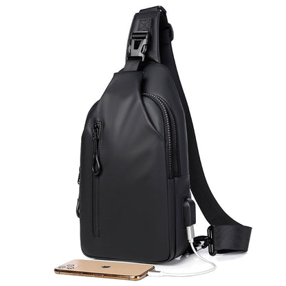Waterproof Travel Crossbody Phone Bag with USB Charger