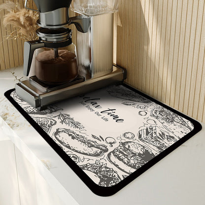 Grip Bath Mat - Non Slip, Quick Dry, and Modern Design