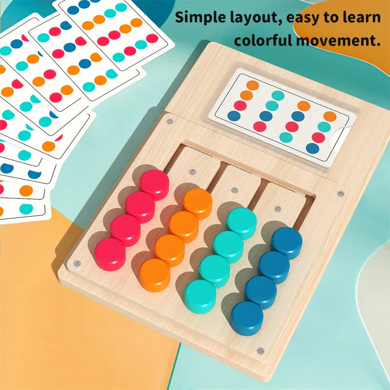 Colorful Learning Board Game for Kids