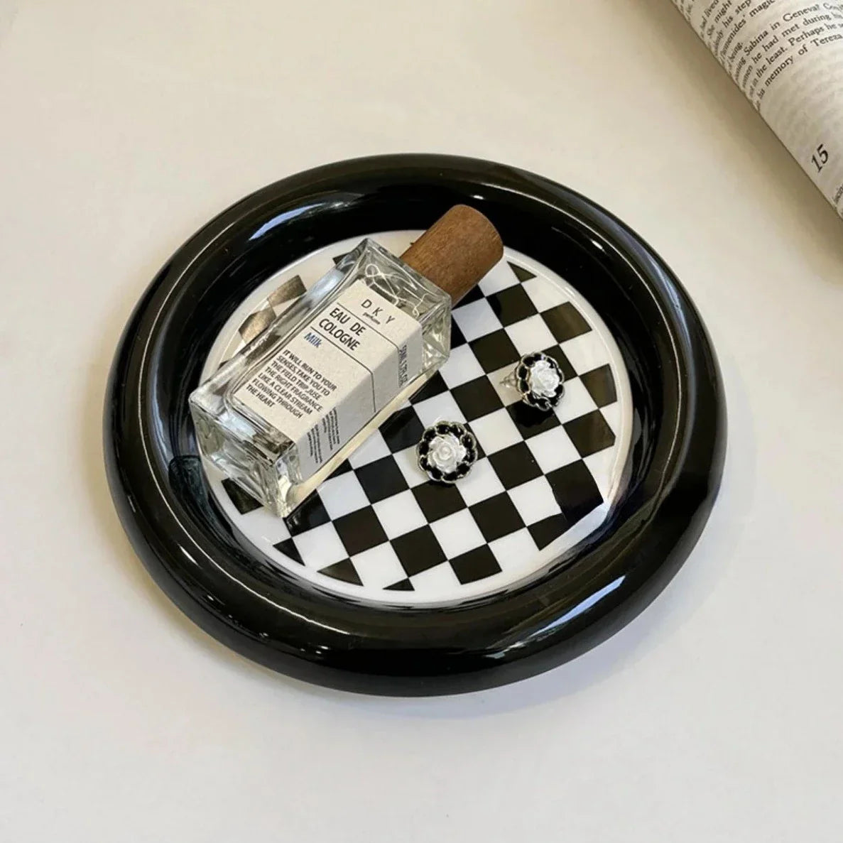 Simple White Ceramic Plates