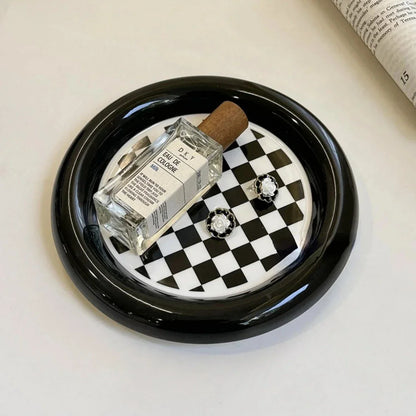 Simple White Ceramic Plates