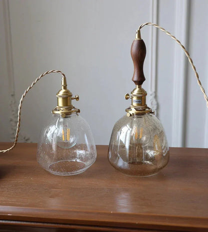 Classic Vintage Glass Table Lamp