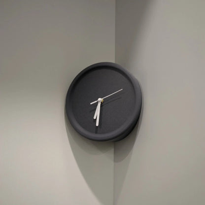 Quiet Modern Wall Clock No Drilling Needed