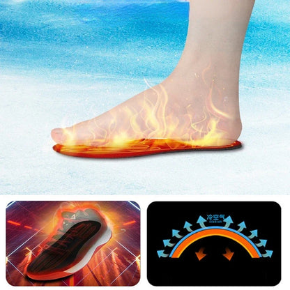 Warm Rechargeable Heated Insoles for Winter shoes