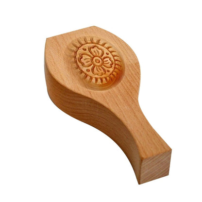 Natural Wooden Dumpling Maker Tool