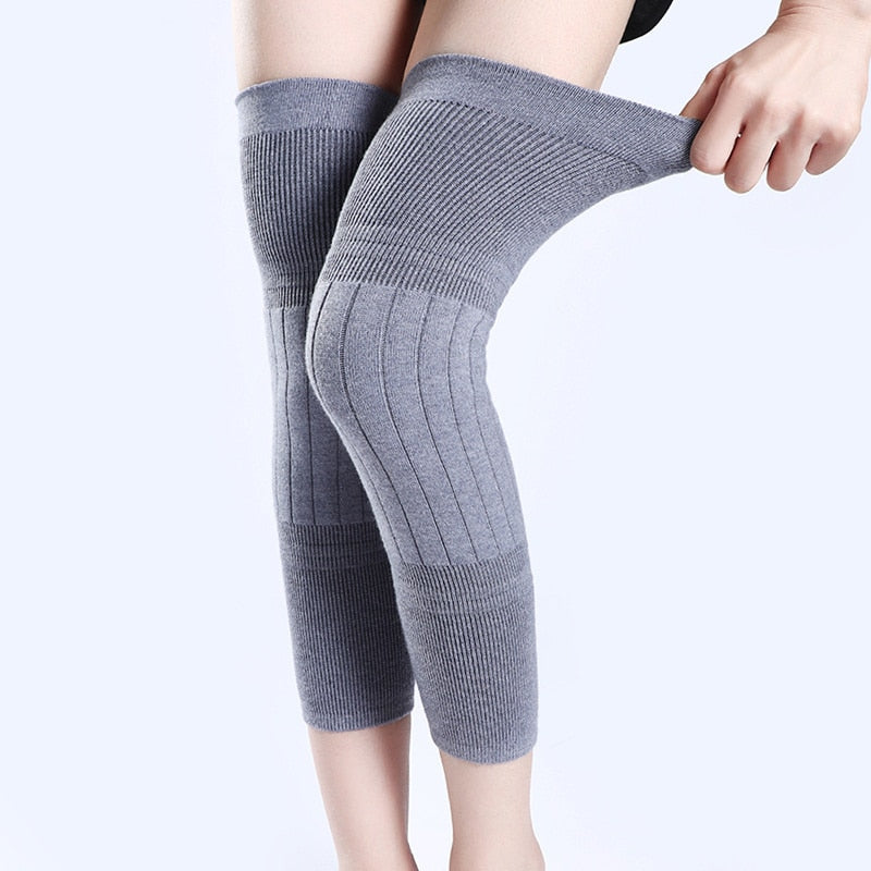 Cozy Thermal Knee Warmers for Cold Weather