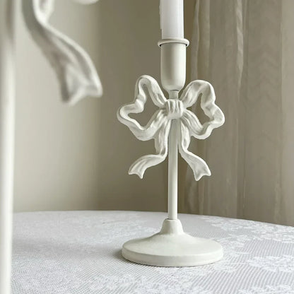 Rustic Metal Candle Lamp Holder