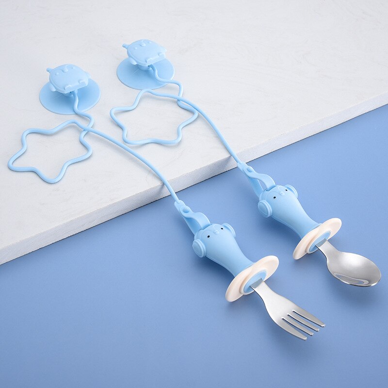Befez | Baby Safe Feeding Spoon Fork Set