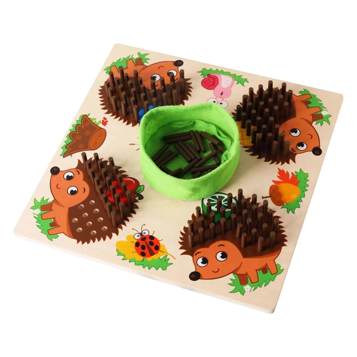 Fun Math Hedgehog Learning Game for Kids