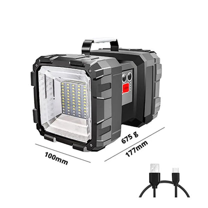 Bright Portable LED Rechargeable Spotlight 40W Waterproof