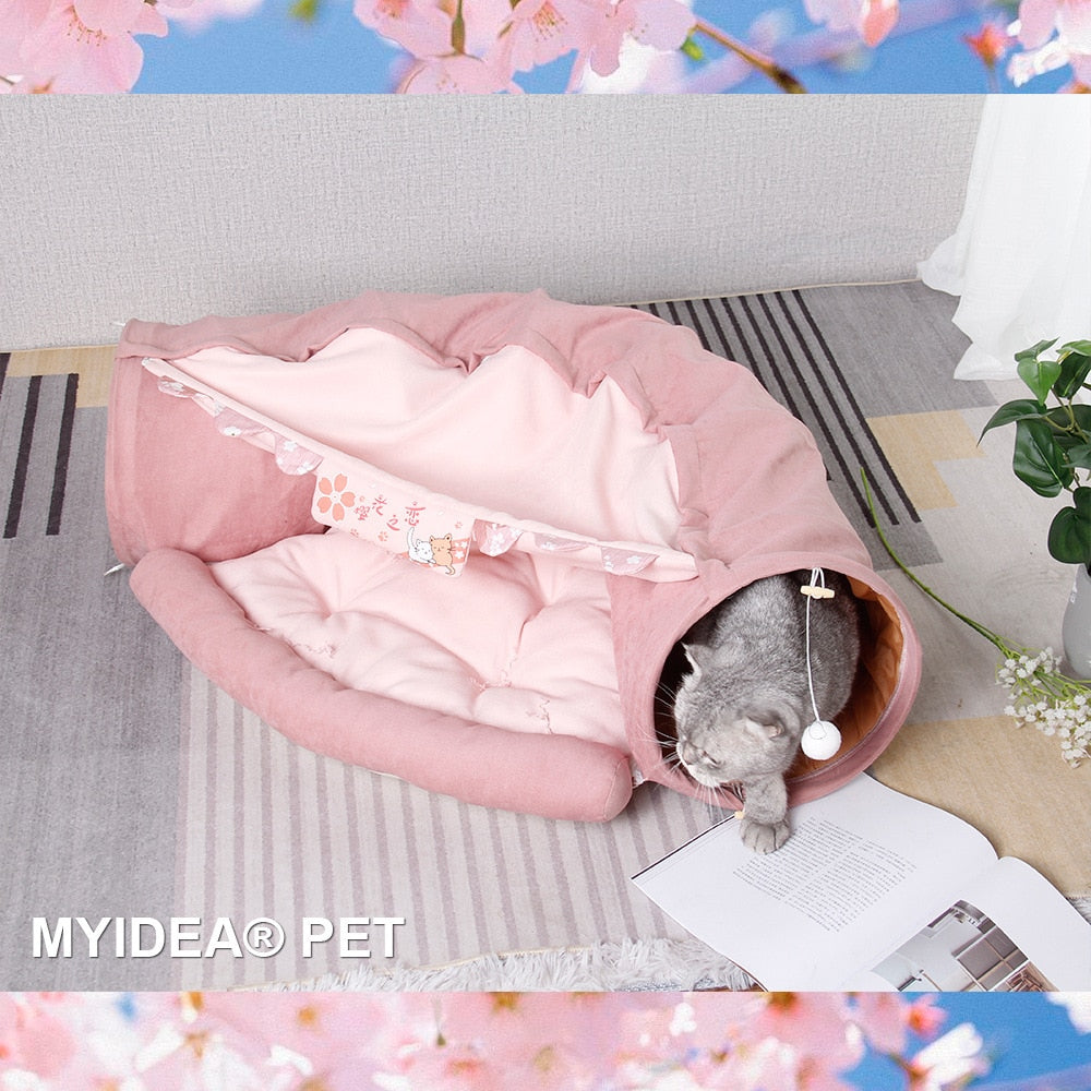 Cozy Pet Foldable Play Tunnel House