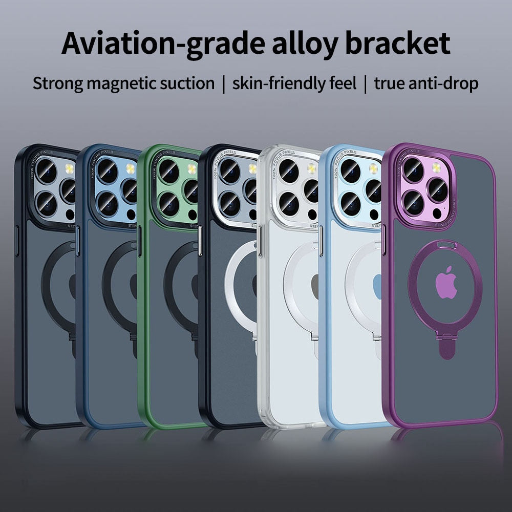Strong Magnetic Phone Ring Case Protector