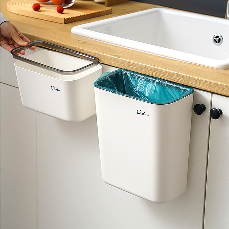Space Saving Wall Mount Kitchen Trash Bin