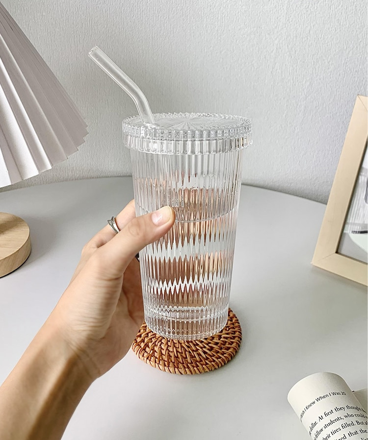 Elegant Clear Glass Tumbler