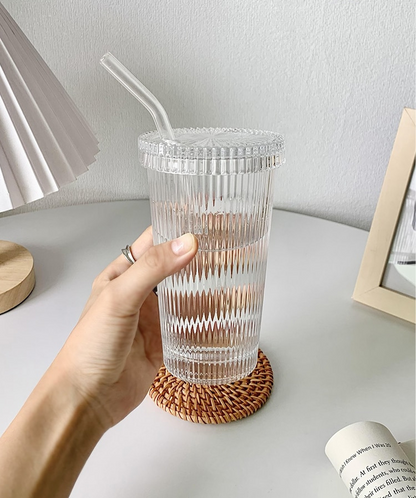 Elegant Clear Glass Tumbler