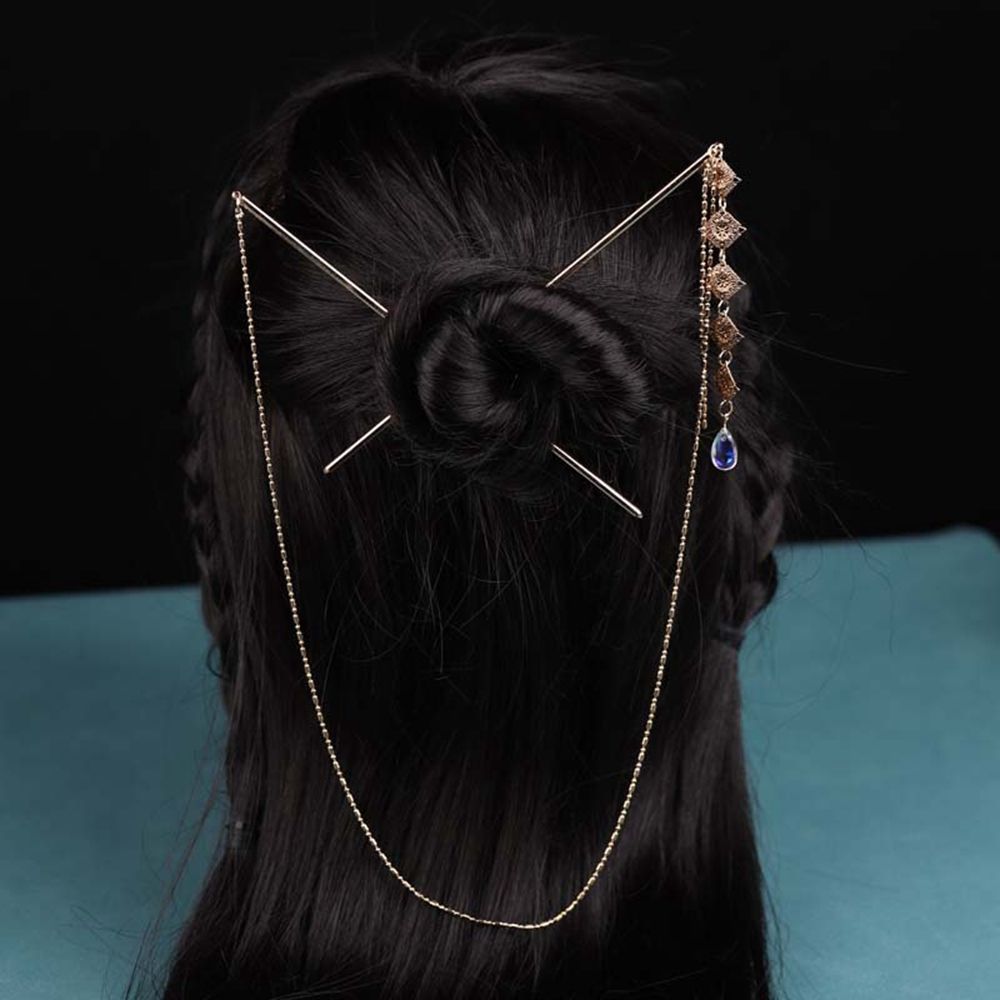 Traditional Chinese Double Hair Pins