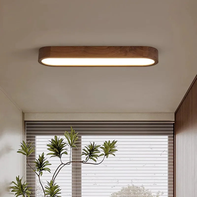 Eco Friendly Wood LED Ceiling Light