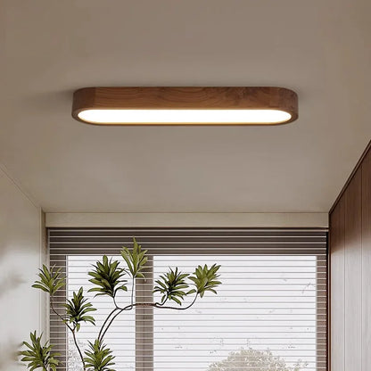 Eco Friendly Wood LED Ceiling Light