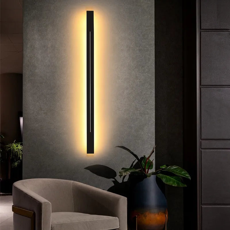 Modern Metal Glass Wall Light for Home
