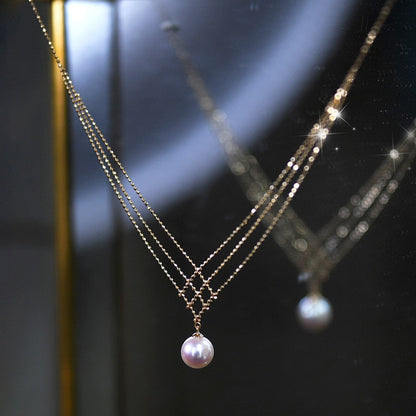 Chic Vintage Pearl Drop Necklace