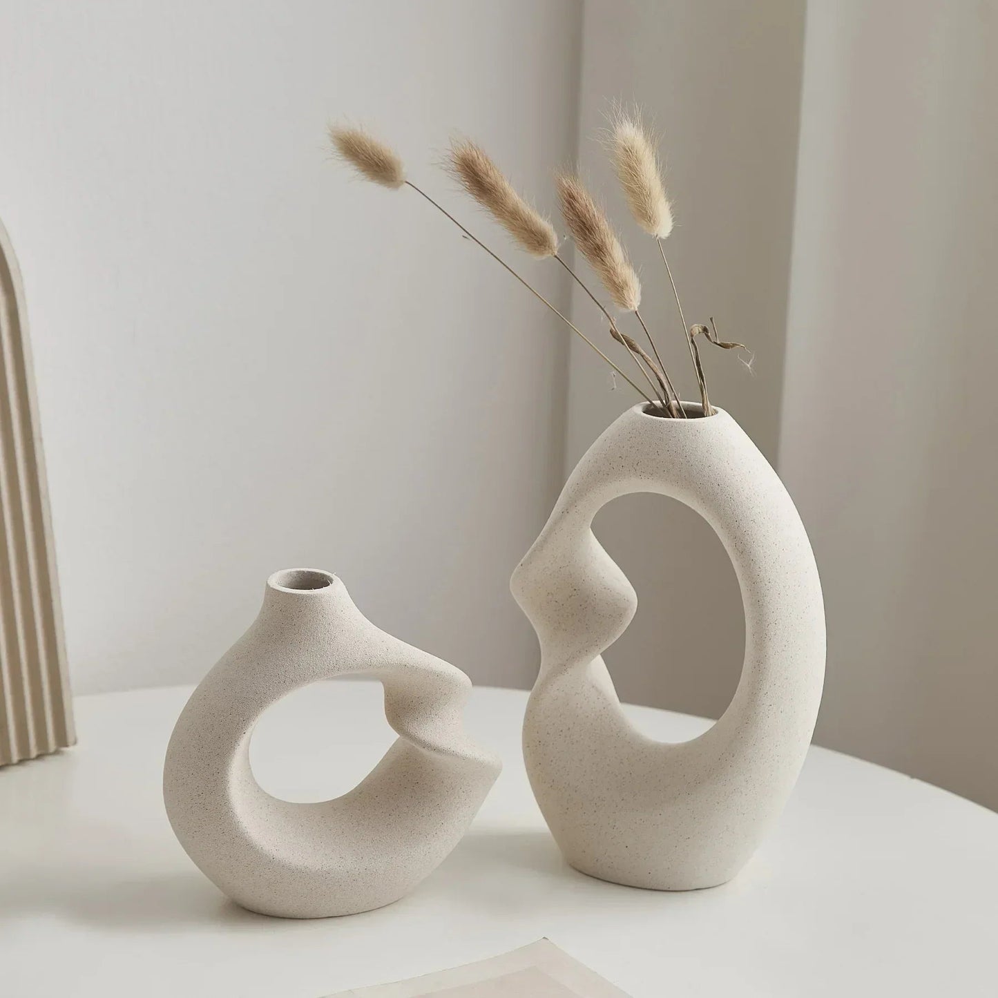 Unique Ceramic Decorative Vase Set
