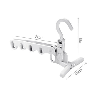 Portable Compact Folding Clothes Rack