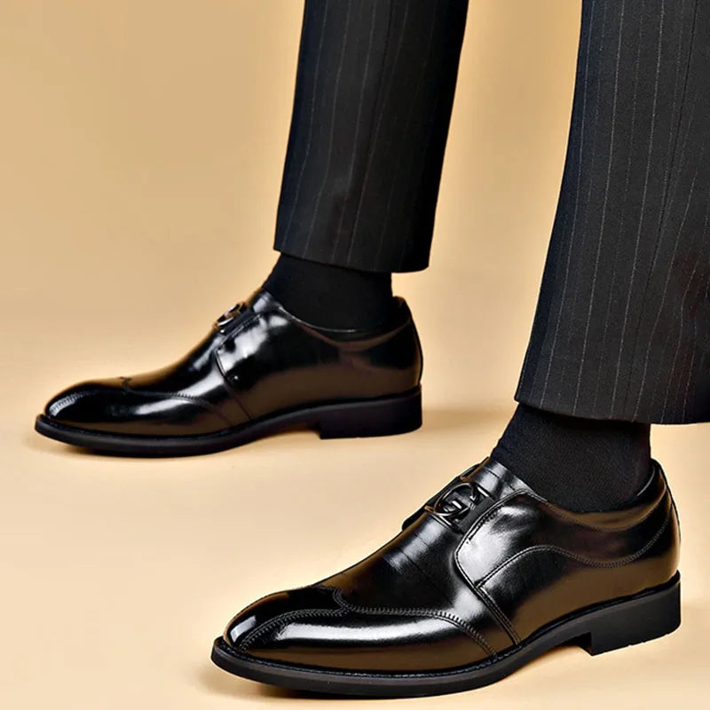 Classic Men's Leather Dress Shoes