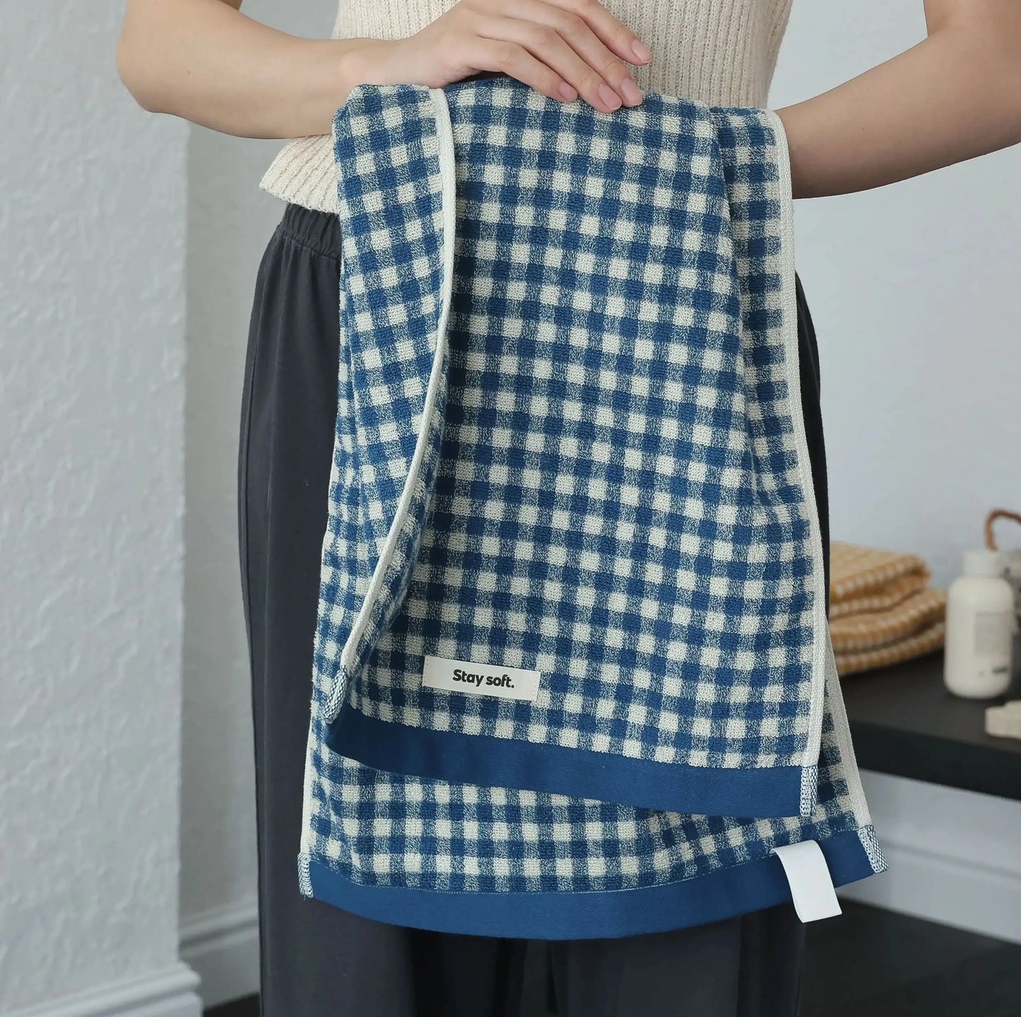 Classic Compact Woven Cotton Towel