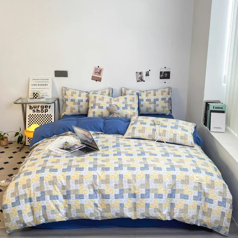 Soft Bedding Set with Pillow Covers